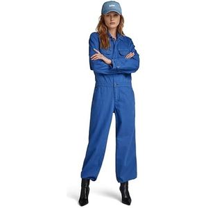 G-STAR RAW Jumpsuit met lange mouwen voor dames, Blauw (faded blue vlinder gd D24392-D551-G336)