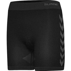 hummel - Naadloze shorts voor dames, zwart.