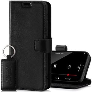SURAZO Premium echt lederen flip case voor Samsung Galaxy A53 5G 4G - Standfunctie - Kaartvak - RFID-bescherming - Handgemaakte lederen flip case