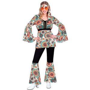 Widmann - Costume de style hippie des années 60, reggae, Flower Power, Disco Fever, Schlagermove