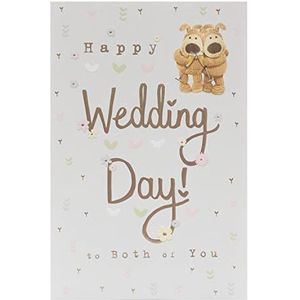 Cards Boofle 676319 wenskaart voor bruiloft - schattige wenskaart voor bruiloft voor jullie alleen, meerkleurig