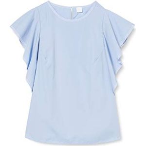 BOSS ciguida blouse dames, Blauw (Light / Pastel Blue 450)