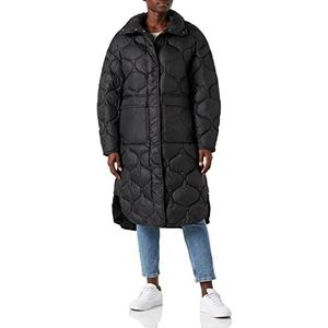 Jack & Jones Jxlenora Shiny Gewatteerde damesjas Sn zwart M, zwart.