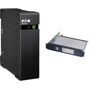 Eaton Ellipse ECO 650 USB FR UPS - Off-Line UPS - EL650USBFR - 650VA (4 FR-aansluitingen) & montageset voor 19 inch rack 2U
