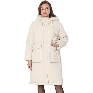 VERO MODA Vmelanor Aw22 Long Coat Ga Boos Damesjas, Crème