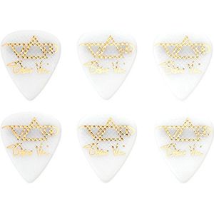 Ibanez B1000SVR-WH Signature Steve Vai-plectrum, 1,0 mm, wit, 6 stuks