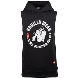 GORILLA WEAR Marshall Sleeveless Hoodie T-shirt voor heren (1 stuk)