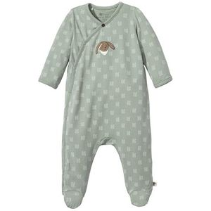 Sterntaler Konijn Happy pyjama met lange mouwen voor baby's en peuters jongens, Kleur: steengroen