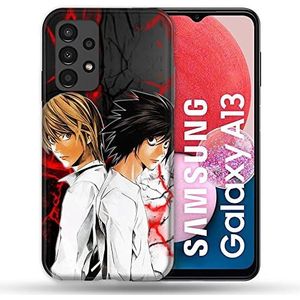 telefoonhoesje voor samsung galaxy a13 manga death note duo