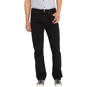 Levi's 504 Regular Straight Fit, jeans voor heren, zwart.