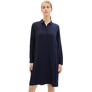 TOM TAILOR 1038713 Damesjurk, 10668 - Sky Captain Blue