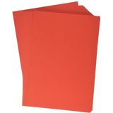kangaro - Kleurpapier rood DIN A4 - 160g/m² FSC Mix - 50 stuks - DIY briefpapier K-0039-075, 29,7 x 21 x 1
