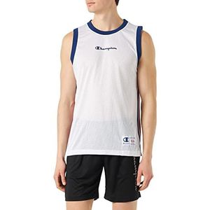 Champion tanktop heren, wit, L, Wit.