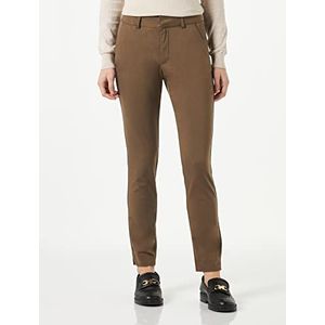 KAFFE Kalea Chino Pant Femme, Canteen, 38