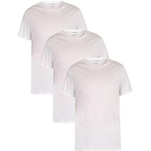 Lacoste RAME106 T-shirt, heren, 3 stuks, wit (001)