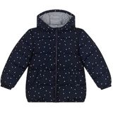 Petit Bateau A0BAW donsjack met lange mouwen voor meisjes, Smoking/Avalanche