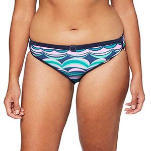 Sunflair bikinibroek dames, meerkleurig (nachtblauw/roze 3043)