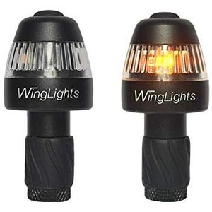 CYCL WingLights 360 Fixed fietsknipperlicht, uniseks, zwart, Eén maat