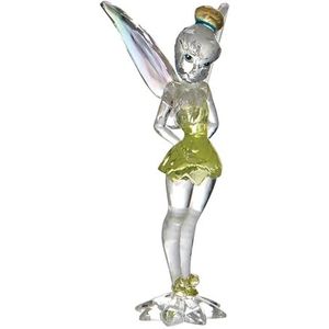 Enesco Disney Facets Collection Fee belletje, staand, 9,5 cm hoog, groen
