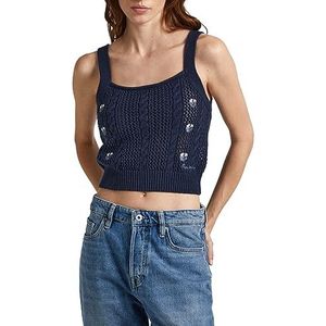 Pepe Jeans Emalynn damestrui, Blauw (Dulwich).