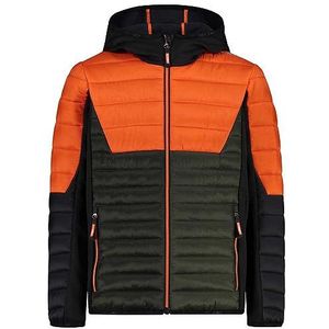 CMP, Veste pour enfant Hybrid Fix Hood, orange, 140