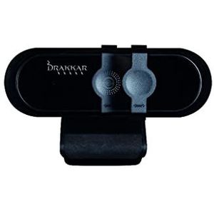 Konix Drakkar Eagle Webcam - 70° hoek - Full HD resolutie (1920 x 1080 pixels) - geïntegreerde microfoon - USB 2.0 kabel 150 cm - zwart