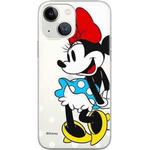ERT GROUP Originele en officieel gelicentieerde Disney Minnie 034 telefoonhoes voor iPhone 13, perfect aangepast aan de vorm van de mobiele telefoon, gedeeltelijk bedrukt