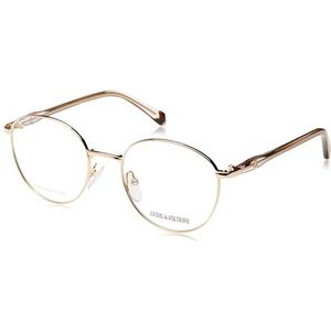 Zadig&Voltaire Eyeglass Frame VZJ045 Shiny Rose Gold 48/18/135 Unisex kinderbril, glanzend roségoud, 48/18/135, Glanzend roségoud