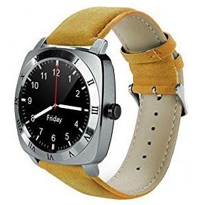 Eclock Unisex digitaal kwartshorloge voor volwassenen met rubberen armband EK-F1