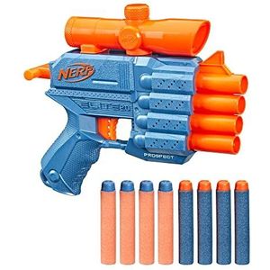 NERF Elite 2.0 Prospect QS-4 Blaster - Schiet snel 4 darts af - Geschikt voor kinderen vanaf 8 jaar