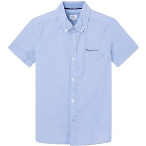 Pepe Jeans Misterton Jongensoverhemd, Bleach Blue, 12 jaar, Bleach Blue