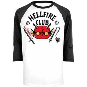Funko Stranger Things Loose Pop! Tees Hellfire Club T-shirt 3/4 (L)