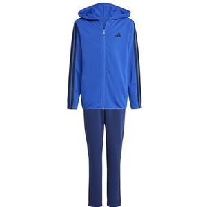 adidas Uniseks kinderen Essentials TRACKSUIT, Team Royal Blauw/Zwart, 13-14 jaar