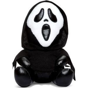 Kidrobot Ghostface Scream pluche dier, 20 cm, pluche dier om cadeau te geven, verjaardag, verzamelaar en Kerstmis