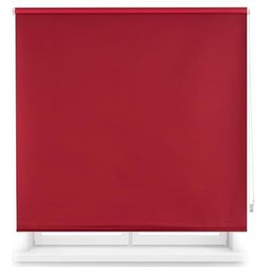 Blindecor Op maat gemaakt verduisteringsrolgordijn | granaatkleur | 125 x 230 cm (breedte per hoogte) Stofmaat 122 x 225 cm | Verduisterend rolgordijn voor ramen