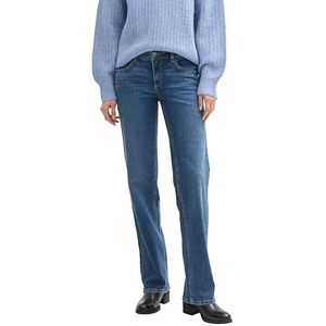 TOM TAILOR 1044603 Damesjeans, 10119 - versleten denim blauw