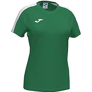 Joma Academy T-shirt met korte mouwen voor meisjes, jongens, 901141.452, groen/wit, XXS