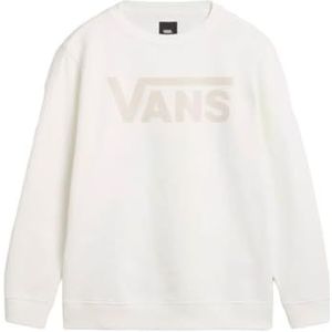 Vans Klassiek Vans Crew-B trainingspak voor kinderen, uniseks, wit, 8-10 jaar, Wit.