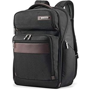 Samsonite Kombi Business rugzak Combi Business, zwart/bruin, 17,5 x 12 x 7 inch, combi business rugzak, Zwart/Bruin, Kombi Business rugzak