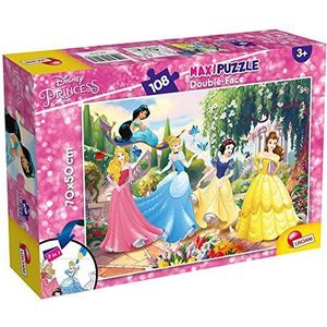Lisciani 74174 Disney Princess puzzel DF Supermaxi, 108 delen, kleurrijk,