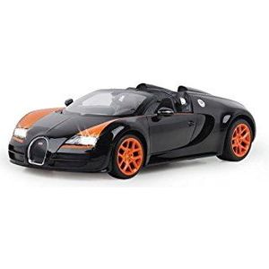 JAMARA 404551 - Grand Sport Speed 1:24 2,4 GHz - officiële licentie, tot 1 uur tijd bij ca. 9 km/u, perfect weergegeven details, hoogwaardige afwerking zwart/oranje