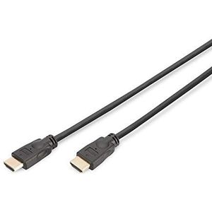 DIGITUS Premium HDMI-kabel UD 4K 5m HDR, Ethernet, ARC, CEC, 3D, Dolby, HDMI 2.0 geschikt voor gameconsoles