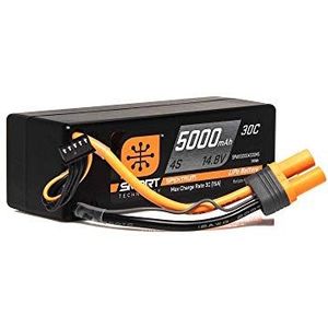 14,8 V 5000 mAh 4S 30C Smart LiPo harde schaal batterij IC5