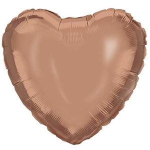 Procos 92455 - folieballon hart - grootte 46 cm - goud - ballon - verjaardag decoratie - cadeau
