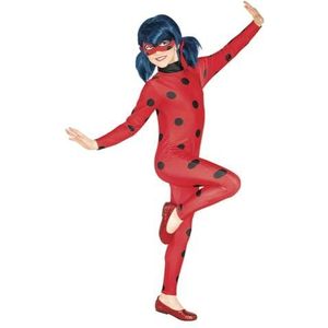 Rubies - Fantastisch Ladybug kostuum 7-8 jaar, kleur (Rubie'S Spain, S.L. 640485-L)
