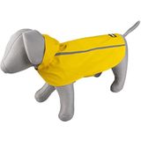 Reflecterende hondenregenjas XL - 70 cm geel