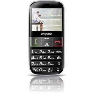 Emporia Euphoria mobiele telefoon zonder simlock, zwart