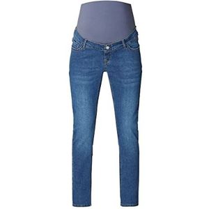 Esprit Maternity Broek Denim Over The Belly Skinny Jeans, dames, Medium Wash - 960, 44, Medium Wash - 960