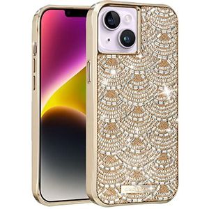 Case-Mate Brilliance beschermhoes voor iPhone 14 Plus (2022), dun en licht, schokabsorberend, 3 m valbescherming - kroonluchter