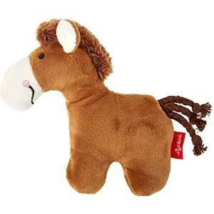 SIGIKID 41174 rammelaar paard Red Stars babyspeelgoed aanbevolen vanaf de geboorte, bruin